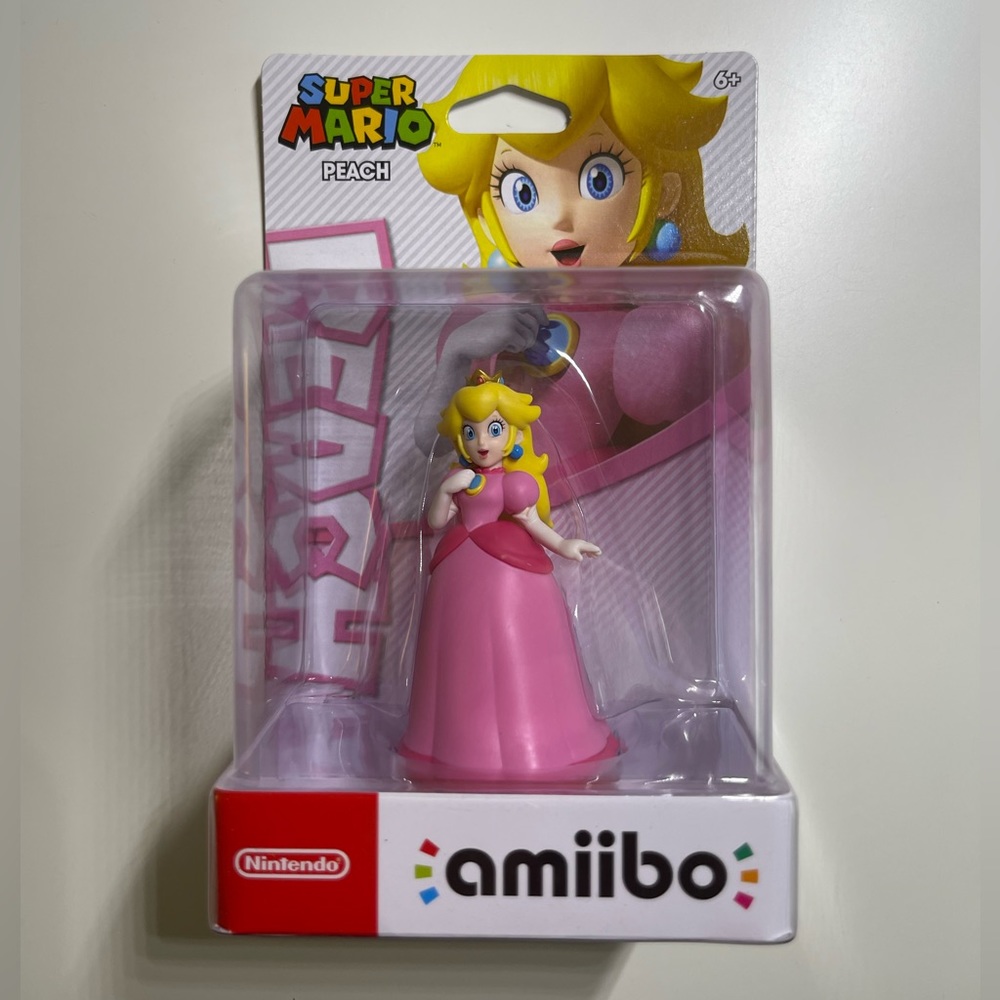 Princess Peach Amiibo - Mario Party 10 - Nintendo Super Mario - New, Sealed